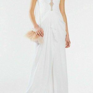 BCBG MaxAzria white dress - engagement, white party, or casual bride